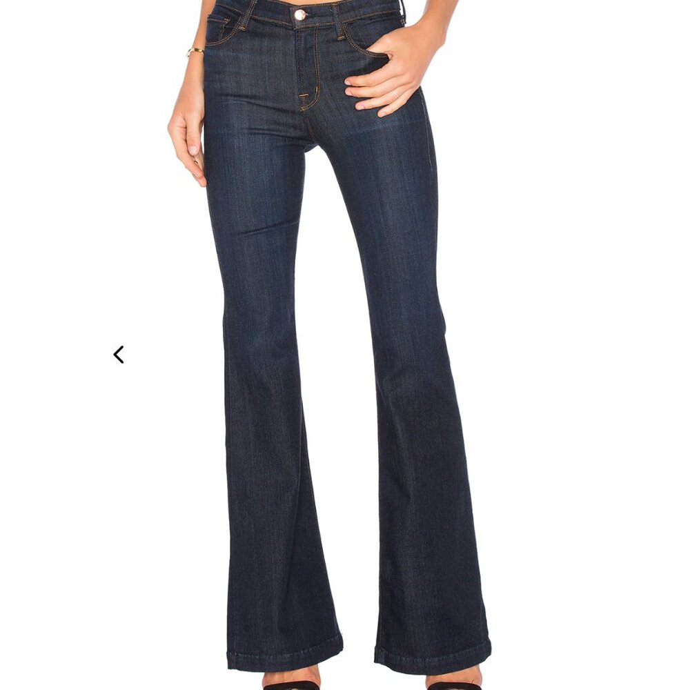 J Brand REVOLVE Maria Flare Leg Dark Wash Jeans Women's size 25